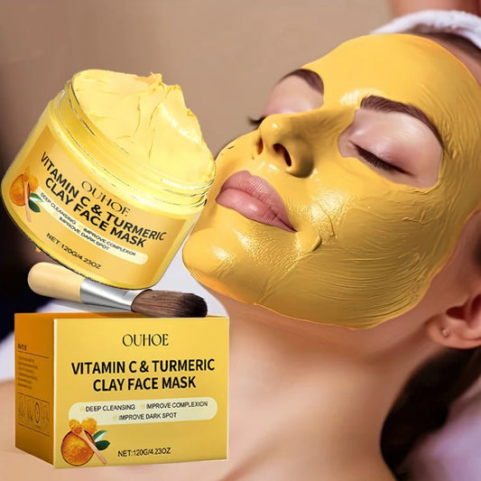 Vitamin C & Turmeric Exfoliating facial mask